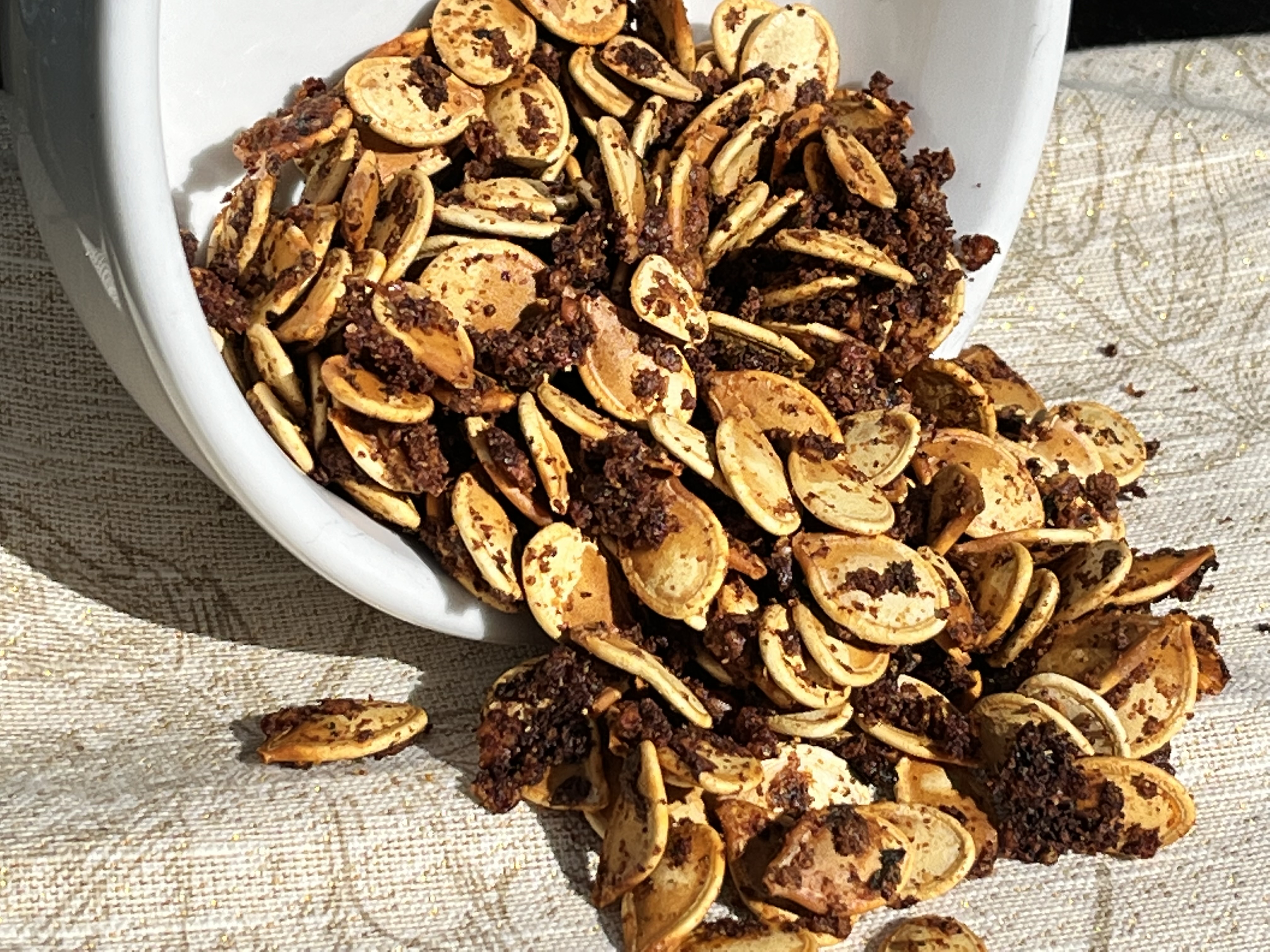 Roasted Pumpkin Seeds Three Ways