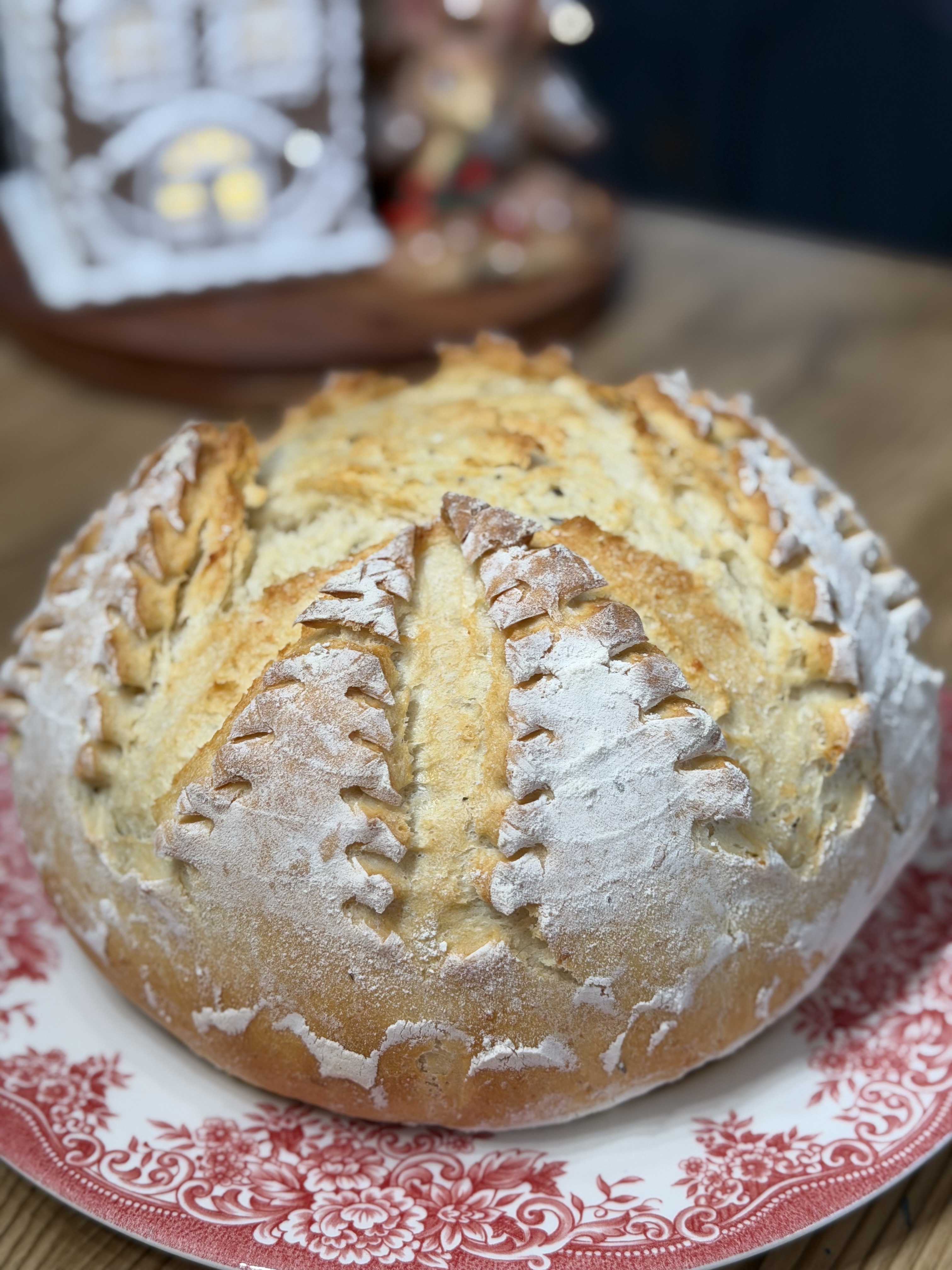 Rosemary Garlic Parmesan Bread (Small Batch)
